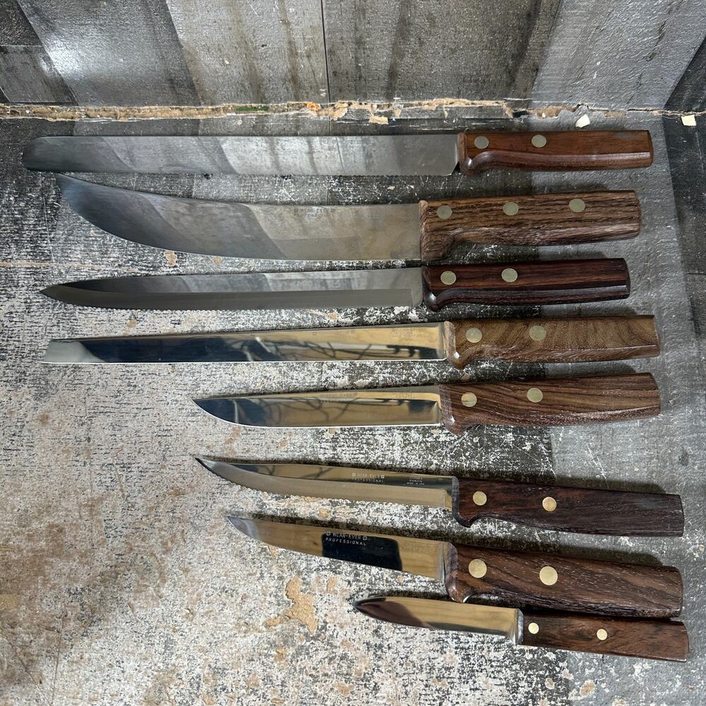 Wear-Ever Professional Knives‎ USA Made Lot Of 8 Collection - Quality